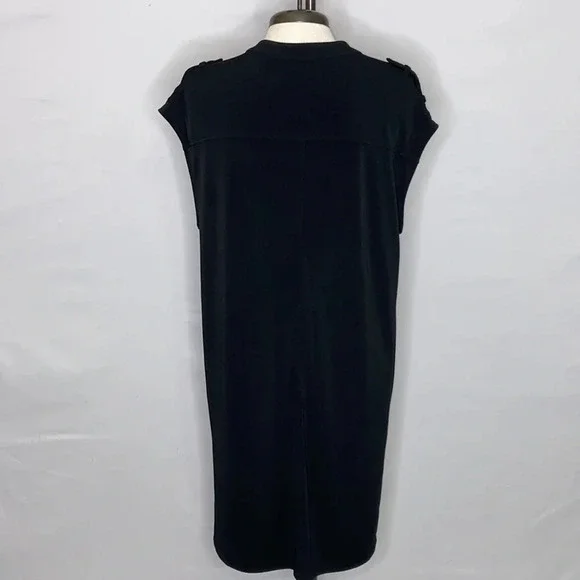 Robert Rodriguez June Dress in Smudge Black - LG - Picture 3 of 9